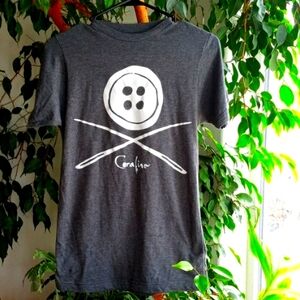Coraline Charcoal Tee